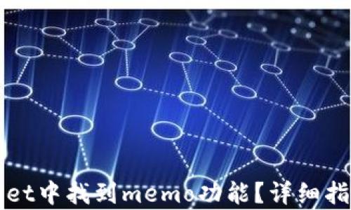 
如何在tpWallet中找到memo功能？详细指南与使用技巧