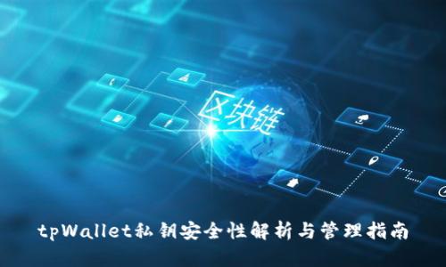 tpWallet私钥安全性解析与管理指南